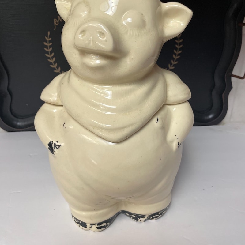 Pig Cookie Jar - Etsy