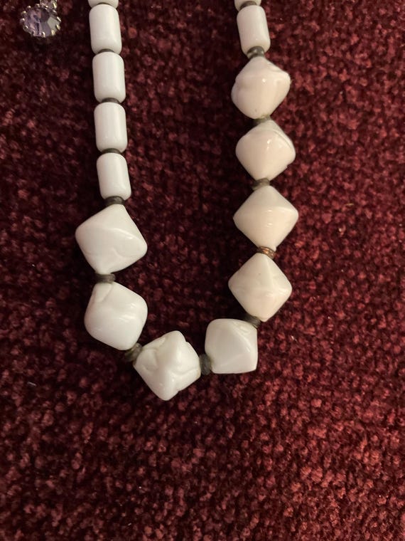 Miriam Haskell And Weiss Signed Necklaces, Lavend… - image 3