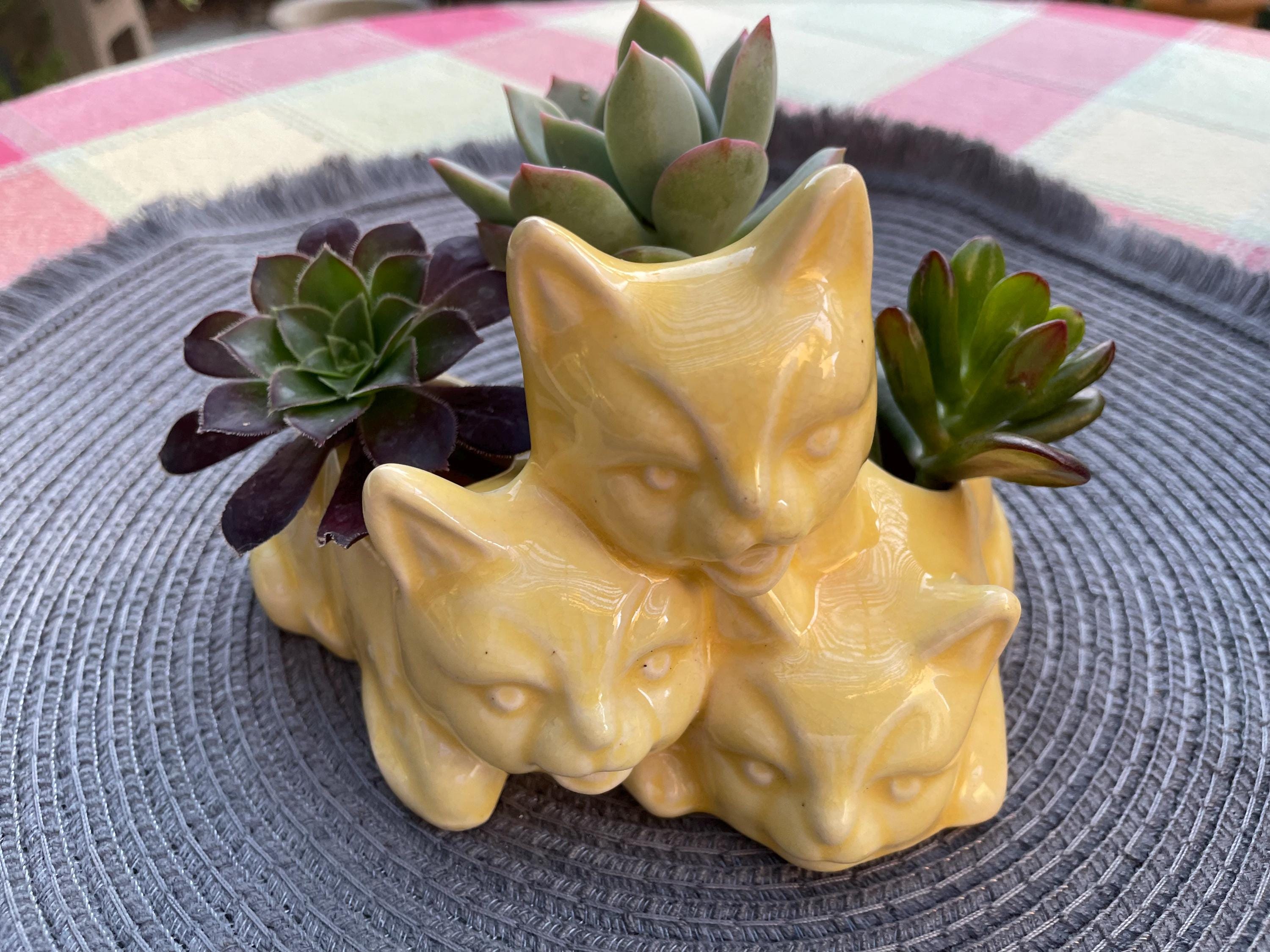 Vintage Kitten Pottery - Etsy