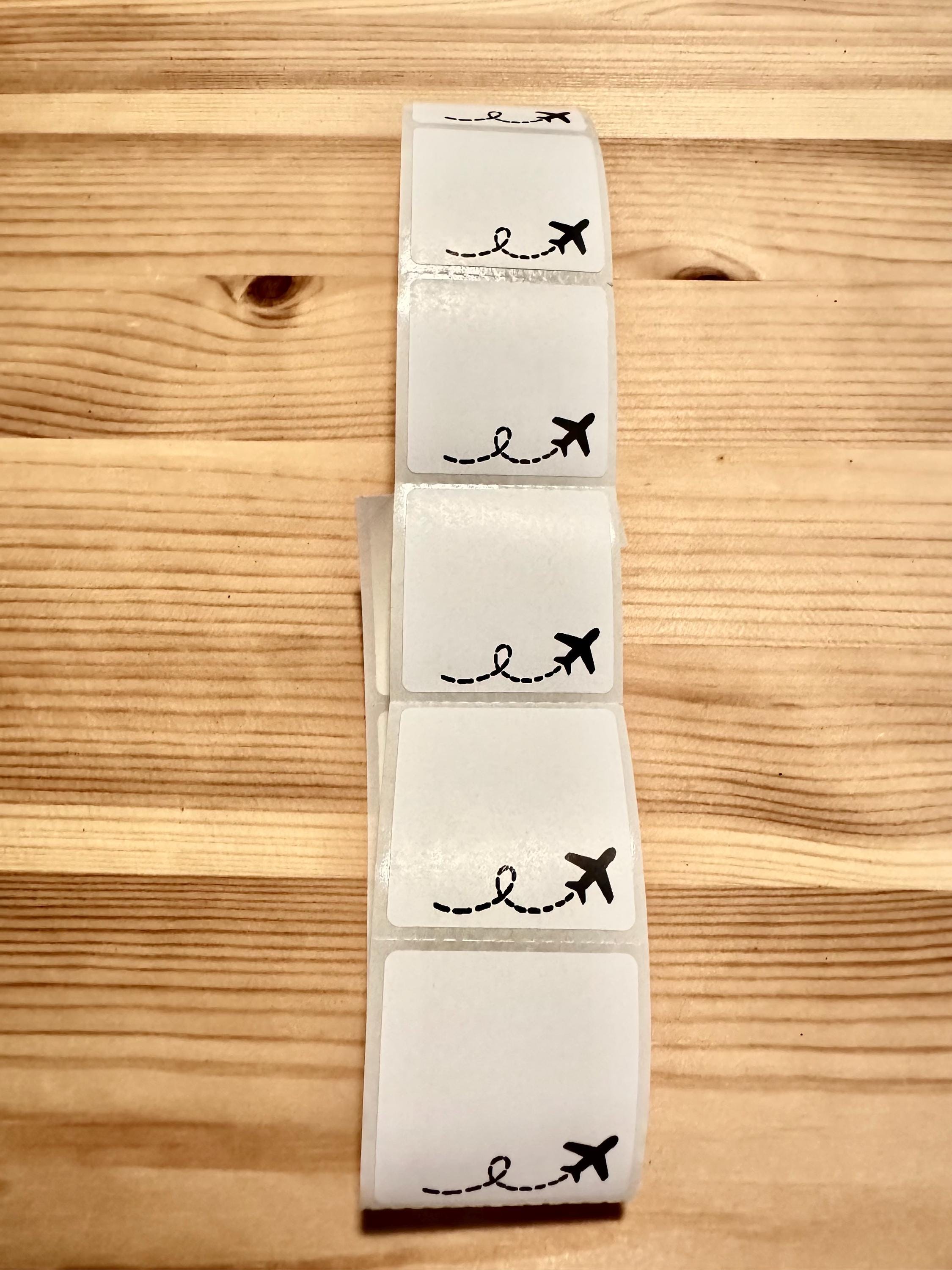 Direct Flight Map Sticker Travel Stickers - Flight Sticker - Vacation Planning - All Purpose ...