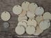 1.5 inch wooden TAG craft circles, DIY craft supplies one and half inch wood circles, wood coins, wood disk, rounds, cookies, with hole 