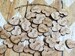 100 Love Wood Hearts, Wood Confetti Engraved Love Hearts- Rustic Wedding Decor- Table Decorations- Tiny Wooden Hearts 