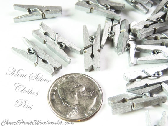 300 Mini Clothes Pins for Photo, Small Clothespins 30 pcs 1