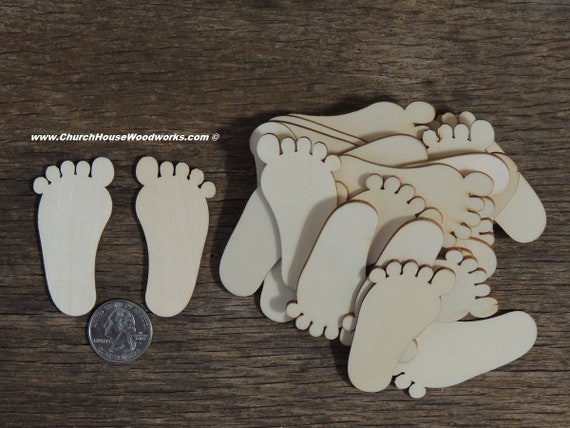baby feet decorations