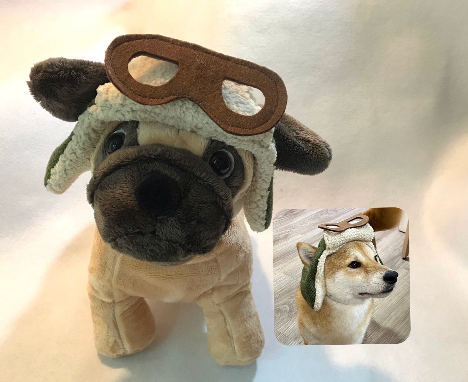 Aviator Dog Hat Etsy UK