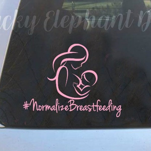 Breastfeeding Decal Etsy