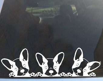 Français Bulldog Car Decal - Frenchie Decal - Personnalisé Frenchie Car Decal - Français Bulldog Car Sticker - 25 Couleurs!