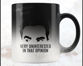 Very Uninterested in THAT Opinion Magic Coffee Mug - Magic Fading Mug - Uninterested in THAT Opinion Coffee Mug Cup