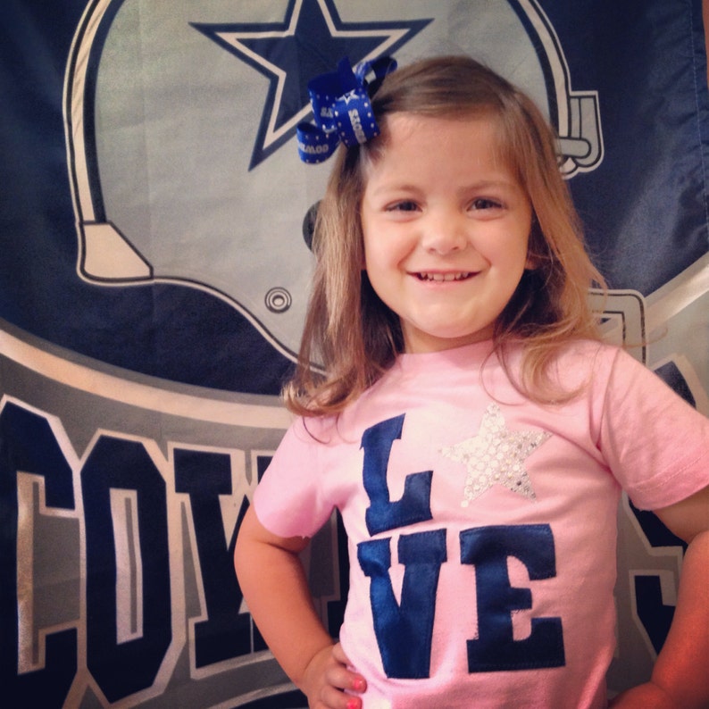 little girls cowboys jersey