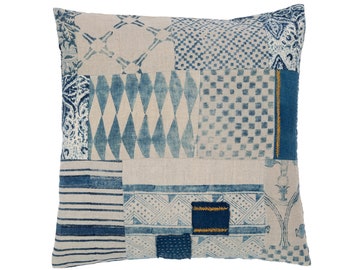 Zero Waste Indigo Pillow Cover