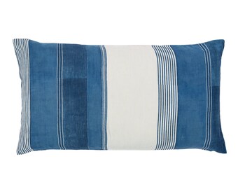 Tulum Stripe Indigo Pillow Cover
