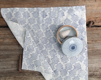 Petit Star Blue Hand Printed Napkins