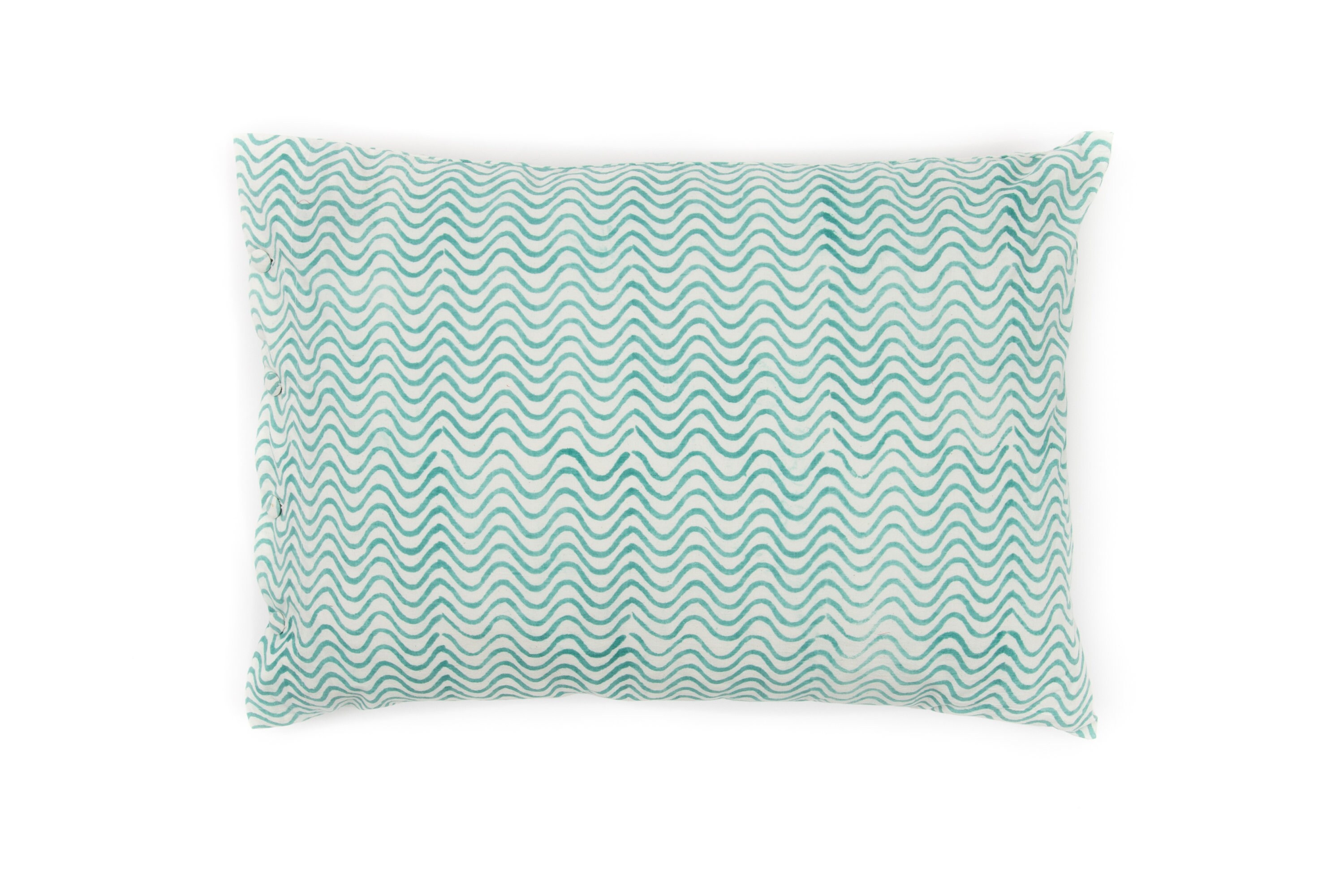 Alaya Aqua Standard Pillow Sham Etsy