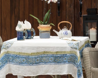 Sania Sheer Linen Table Cloth