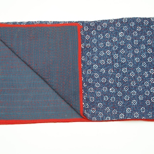 Indigo Daisy Kanta Bedspread