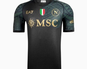 Drittes Napoli-Fußballtrikot 2023/24, Trikot Calcio Soccer