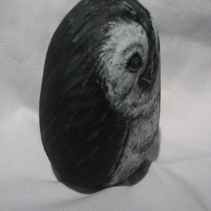 Original Hand Painted Stone / Baby Penguin River Rock with Acrylics for Home / Outdoor Decor Ornament , Paper weight, Kids pet rock on Etsy image 3