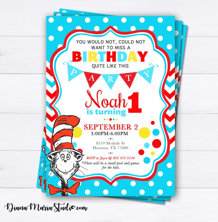dr-seuss-birthday-invitation-personalized-blue-and-red-dr-seuss-invitation-boy-birthday-girl-birthday-printable-etsy