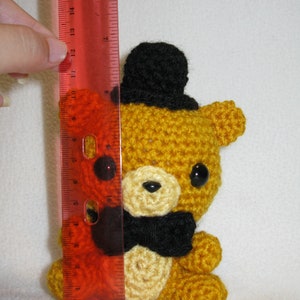 Chibi Golden Freddy amigurumi plush image 2