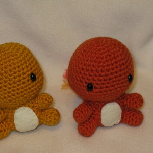 Chibi Charmander OR Shiny Charmander amigurumi plush image 3