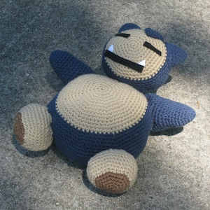 Snorlax Amigurumi Plush