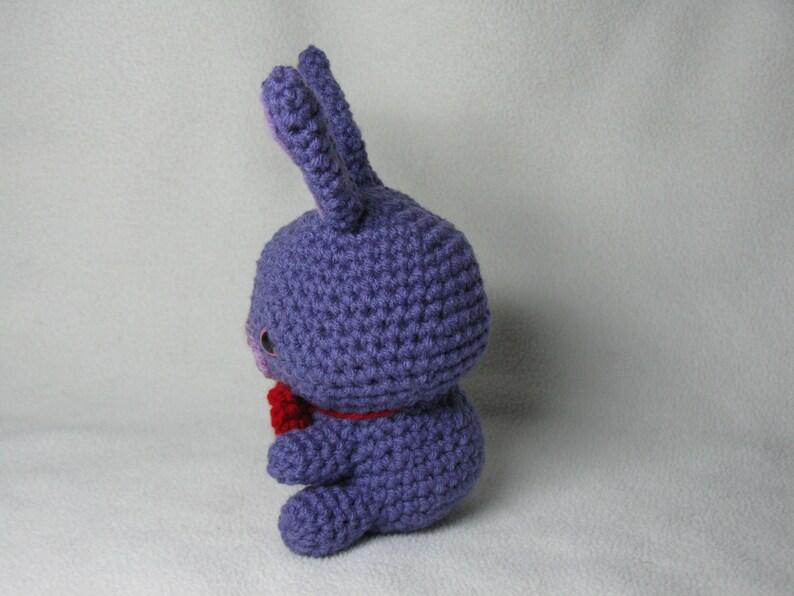 Chibi Bonnie amigurumi plush choose pink or black eyes image 7