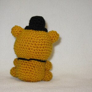 Chibi Golden Freddy amigurumi plush image 5