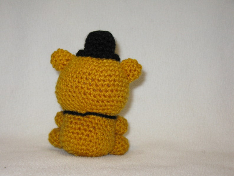 Chibi Golden Freddy amigurumi plush image 5