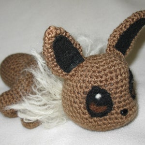 Sleepy Eevee - Needle Felted Details