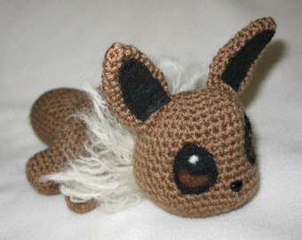 Sleepy Eevee - Needle Felted Details