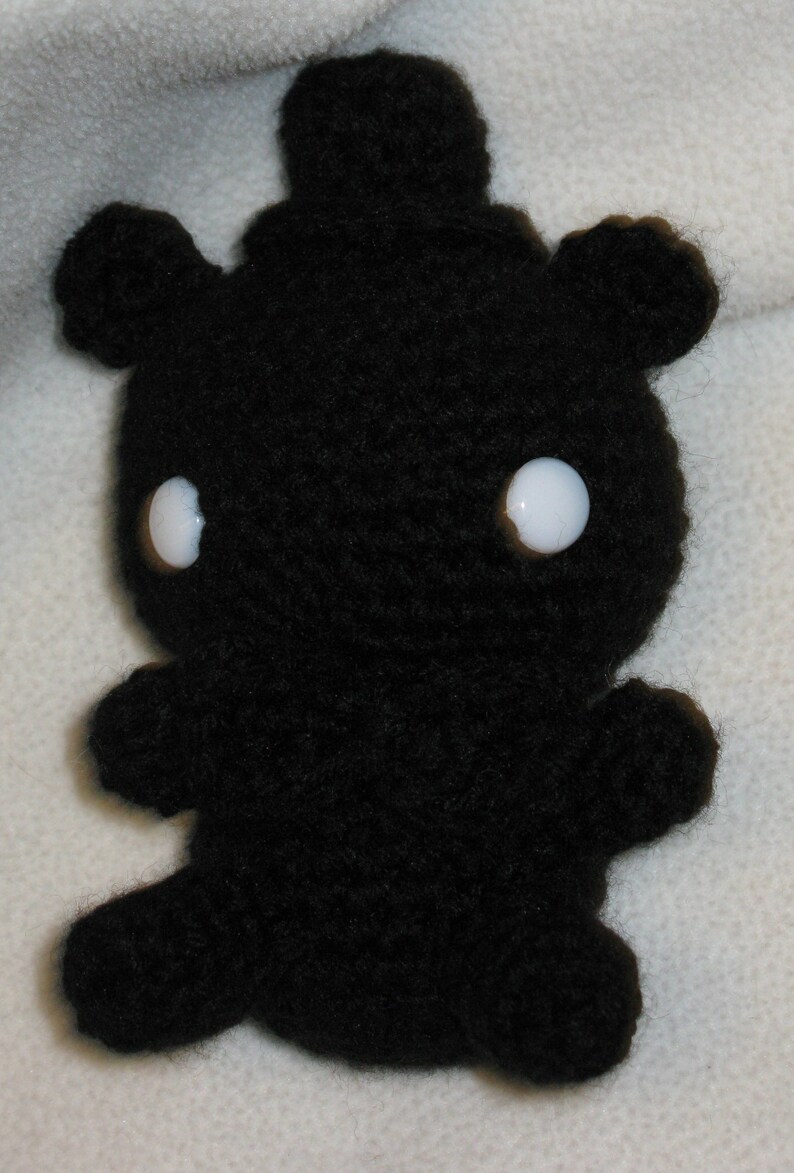 Chibi Shadow Freddy amigurumi plush black | Etsy
