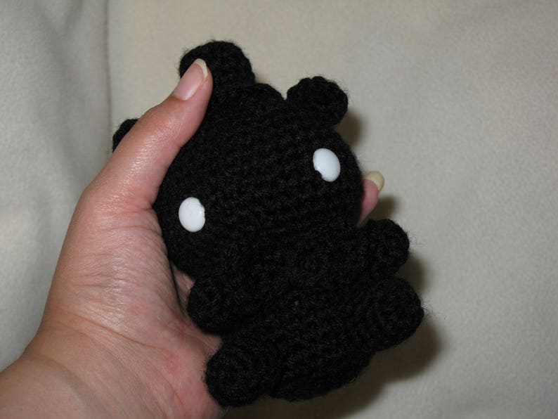 Chibi Shadow Freddy amigurumi plush black | Etsy