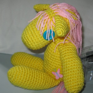 Fluttershy Large Ragdoll Smartypants-style amigurumi plush