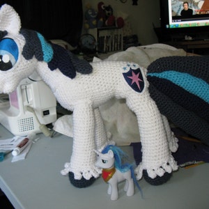 Shining Armor Plush Crocheted Amigurumi