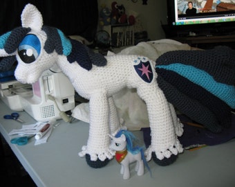 Shining Armor Plush Crocheted Amigurumi