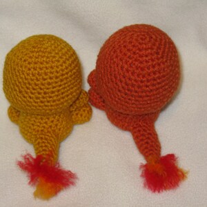 Chibi Charmander OR Shiny Charmander amigurumi plush image 4