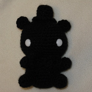 Chibi Shadow Freddy amigurumi plush (black)