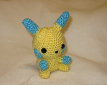 Chibi Minun ODER Shiny Minun Amigurumi Plüsch