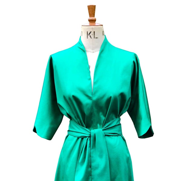 Baylis & Knight Green Grace Kelly Fit and Flare Pocket Dress wedding guest