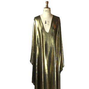 gold studio 54 dress