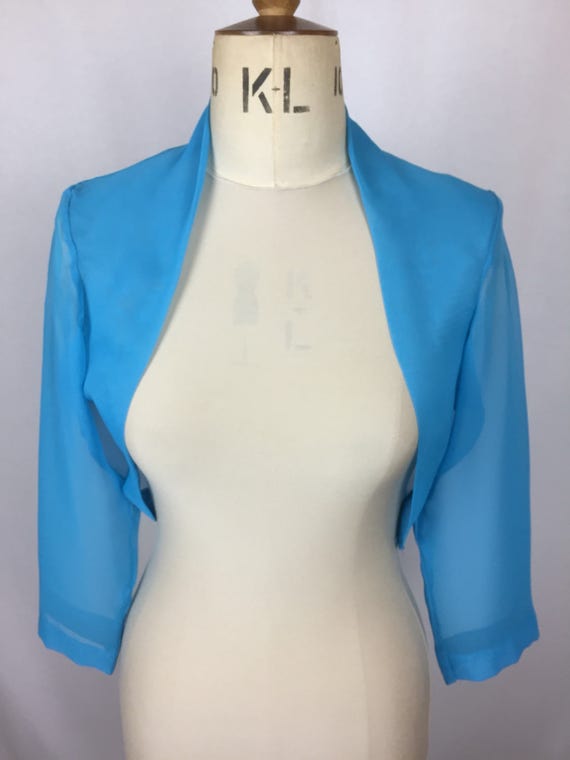 Baylis \u0026 Knight Turquoise Blue Sheer 
