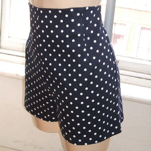 Baylis & Knight Navy Blue Polka Dot High Waisted SHORTS Hot - Etsy