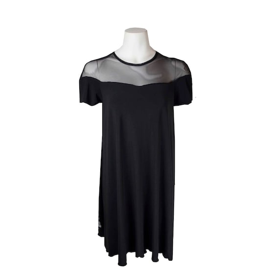 Mesh swing dress cheap