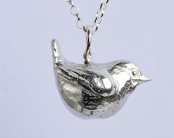 Wren Little Bird Necklace | Bird Gifts | Jewellery Gifts For Bird Lovers | Wren Gifts For Her