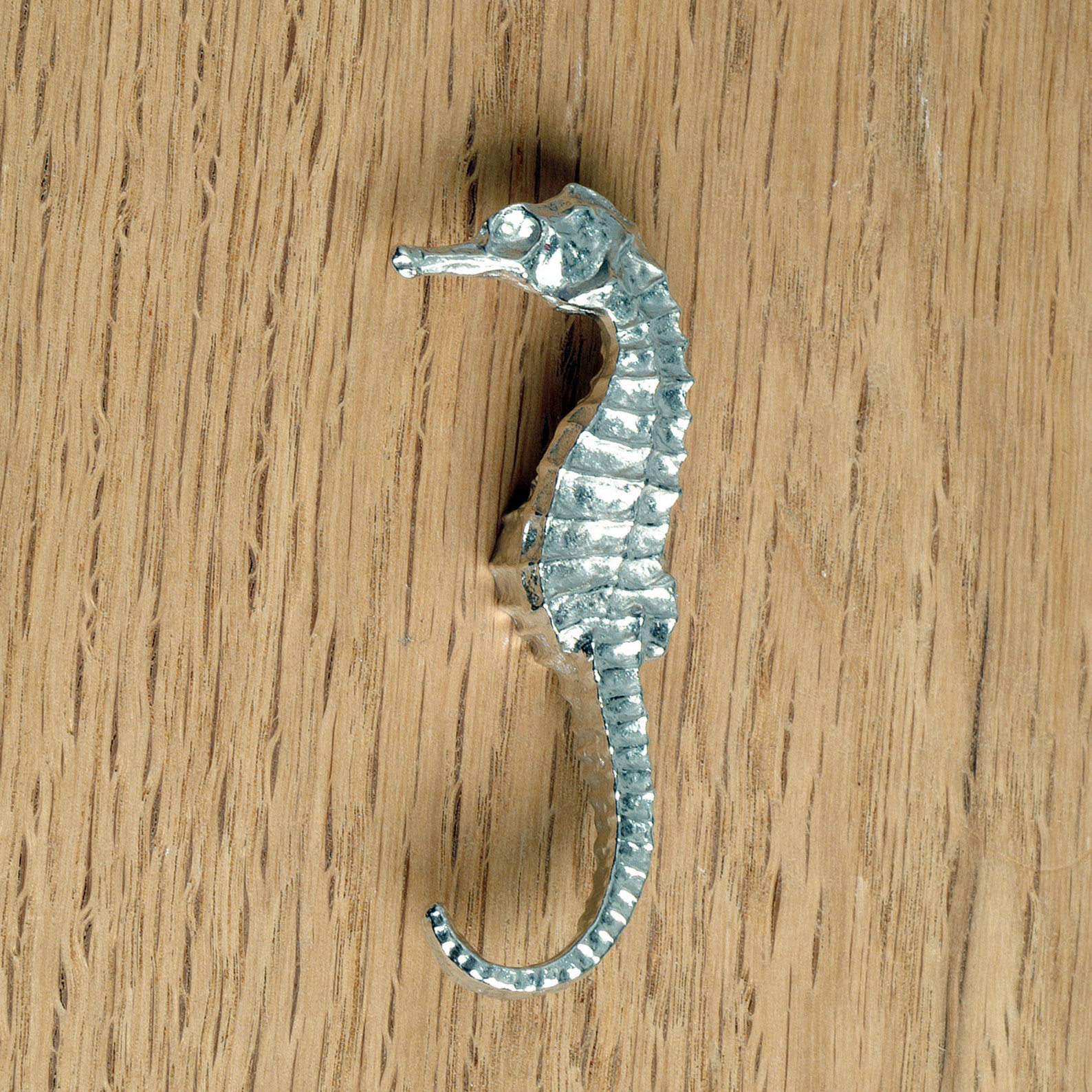 Seahorse Drawer Pulls left Facing Solid Fine Pewter Etsy UK