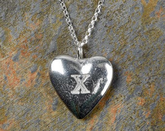 Heart Necklace - 10th Year Wedding Anniversary Gifts For Her