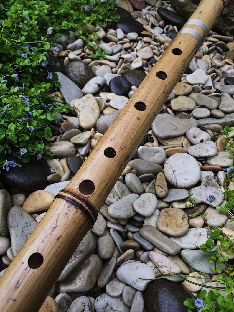 Bansuri bamboo flute in E 75cm Etsy