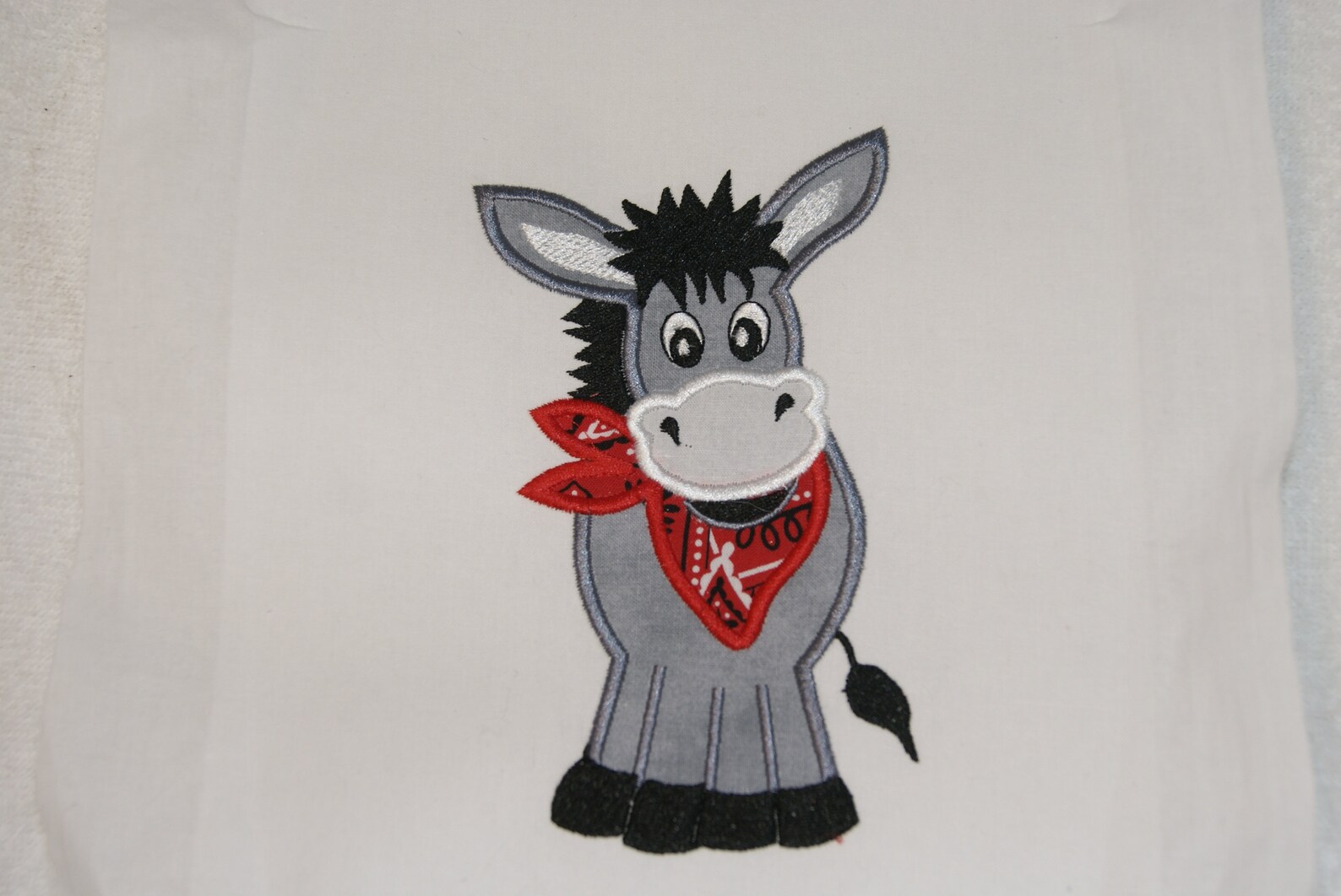 Donkey girl applique jessecmault design digital download 4x4  etsy
