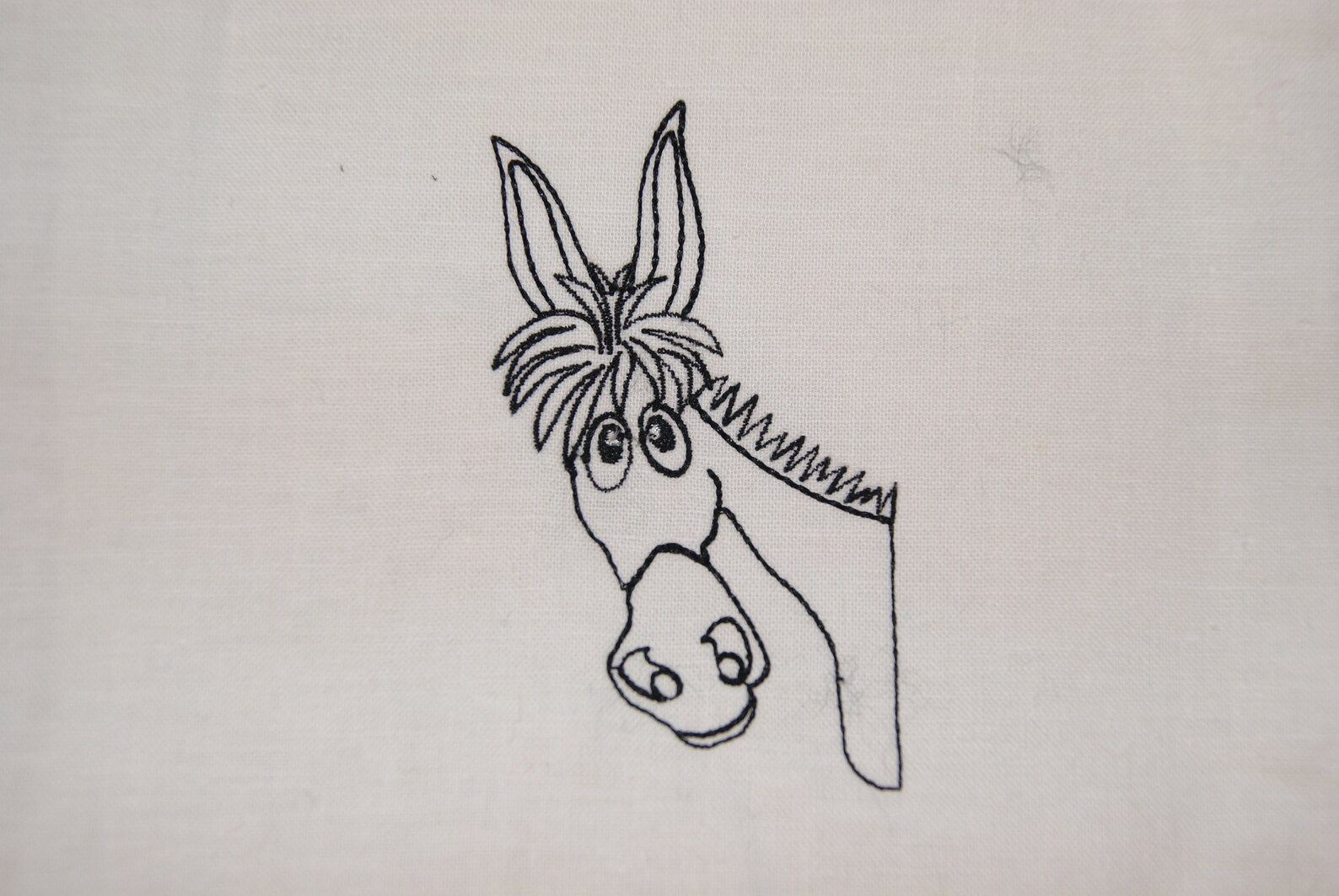 Stickerei Digital Esel Umriss Silhouette schwarz albern - Etsy Schweiz