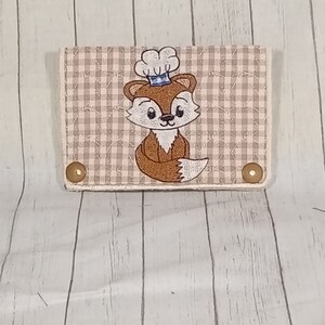 Foxy Chef Towel Topper Holder Machine Embroidery Digital Design 5x7